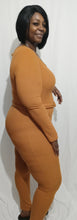 Load image into Gallery viewer, Long Sleeve Bodycon Jumpsuit-Plus
