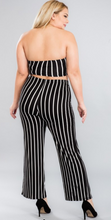 Load image into Gallery viewer, Amelia Tube Top w/ Pants Set-Plus
